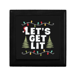 Lets Get Lit Christmas Gift Box