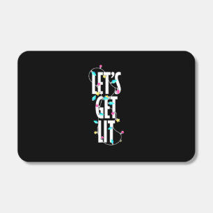 Let's Get Lit Christmas Light Matchboxes