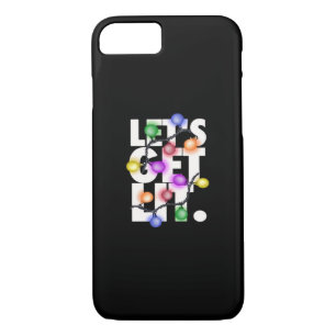 Let's Get Lit Christmas Outfit Classic iPhone 8/7 Case