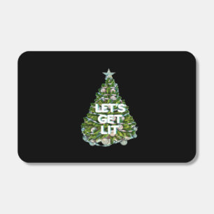 Let's Get Lit Classic Design Matchboxes