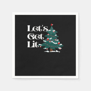 Let's Get Lit Classic Napkins