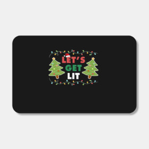Let's Get Lit Classic Retro Graphic Matchboxes