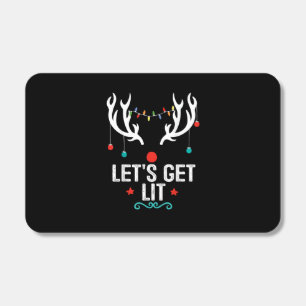 Let's Get Lit Cool Christmas Matchboxes