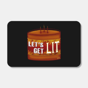 Let's Get Lit Fall Candle Classic Matchboxes