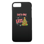 Let&#39;s Get Lit, Fun Idiom, Christmas Lights, Christ iPhone 8/7 Case