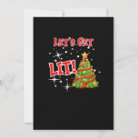 Let&#39;s Get Lit, Fun Idiom, Christmas Lights, Christ Holiday Card