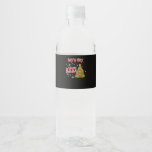 Let&#39;s Get Lit, Fun Idiom, Christmas Lights, Christ Water Bottle Label