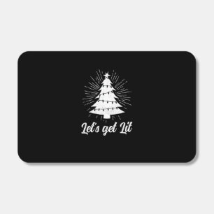 Let's Get Lit - Funny Christmas Matchboxes