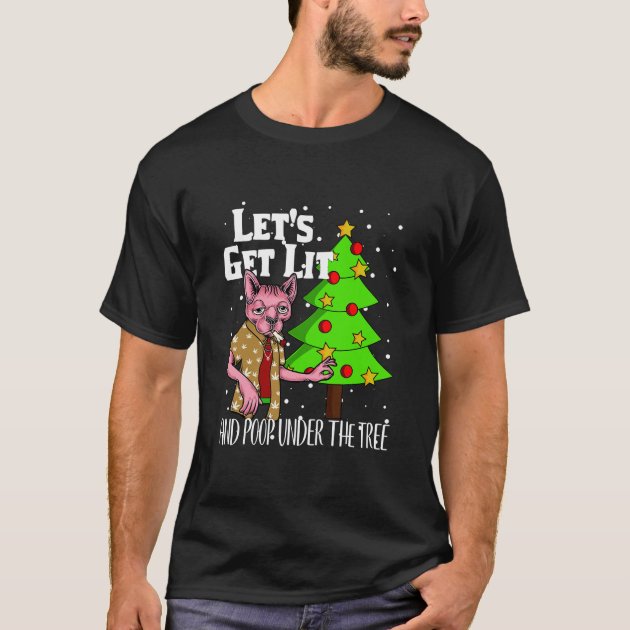 Let's get lit online christmas pajamas