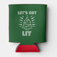 Let's Get Lit - Bottle Koozie