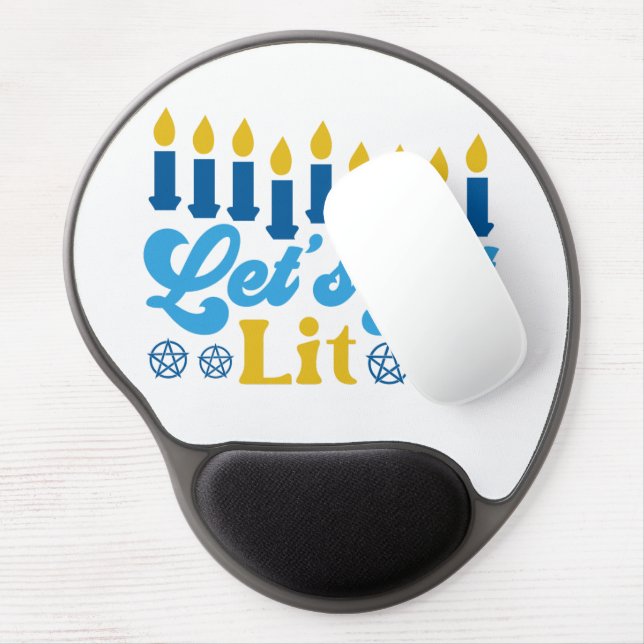 Let's Get Lit! Gel Mouse Pad (Left Side)