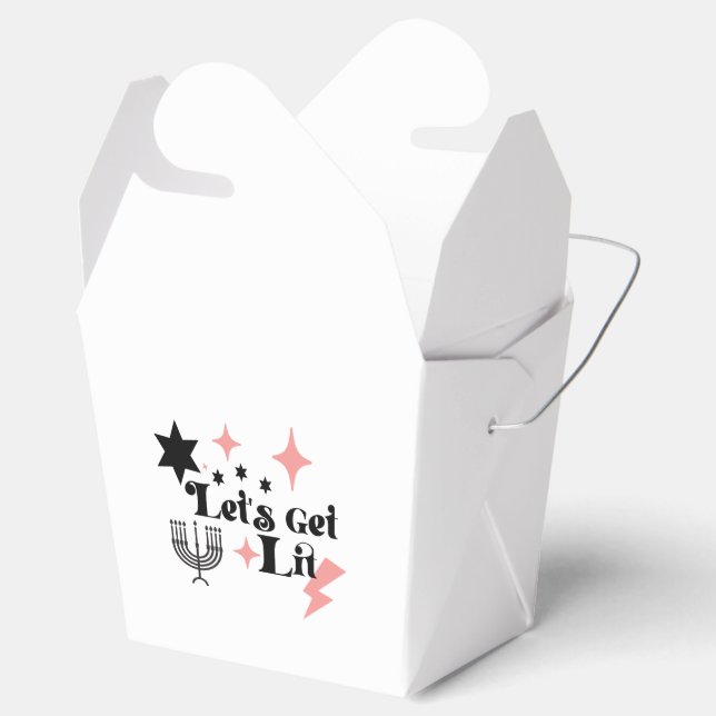 Let's Get Lit gift box Hanukkah gift box (Opened)