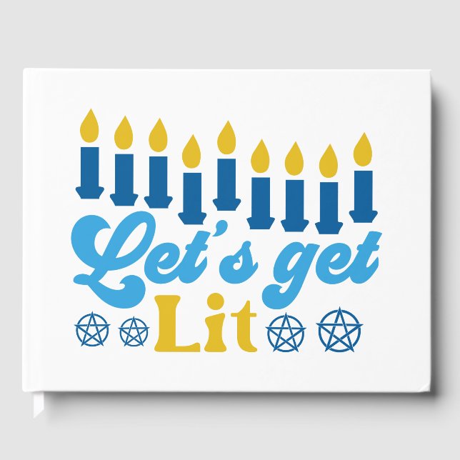 Let's Get Lit! Guestbook (Front)
