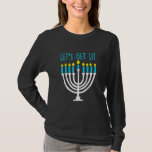 Let's Get Lit Hanukkah Chanukah Pajamas Boys Girls T-Shirt<br><div class="desc">This is a great gift for your family,  friends during Hanukkah holiday. They will be happy to receive this gift from you during Hanukkah holiday.</div>
