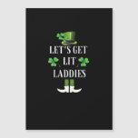 Let&#39;s Get Lit Laddies Funny Classic