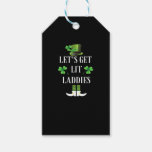 Let&#39;s Get Lit Laddies Funny Classic Gift Tags