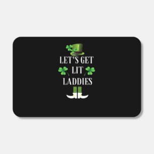 Let's Get Lit Laddies Funny Classic Matchboxes