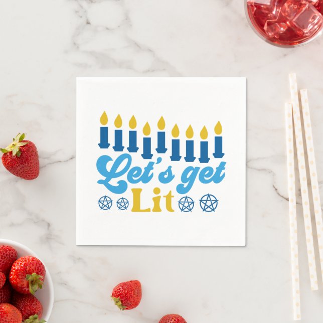 Let's Get Lit! Paper Napkins (Insitu)
