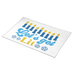 Let's Get Lit! Placemat