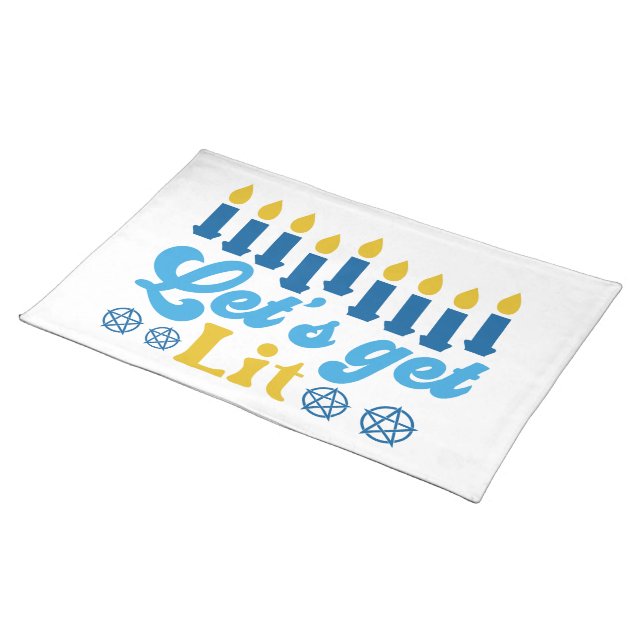 Let's Get Lit! Placemat (On Table)