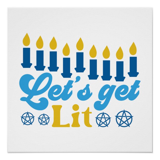 Let's Get Lit! Poster (Front)