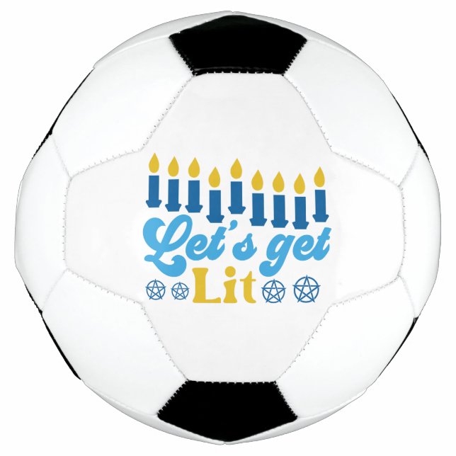 Let's Get Lit! Soccer Ball (Front)