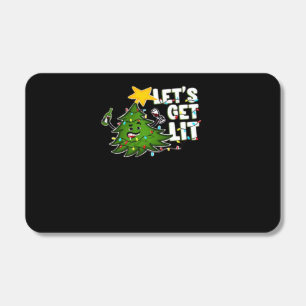 Let's Get Lit Tipsy Christmas Tree Classic Matchboxes