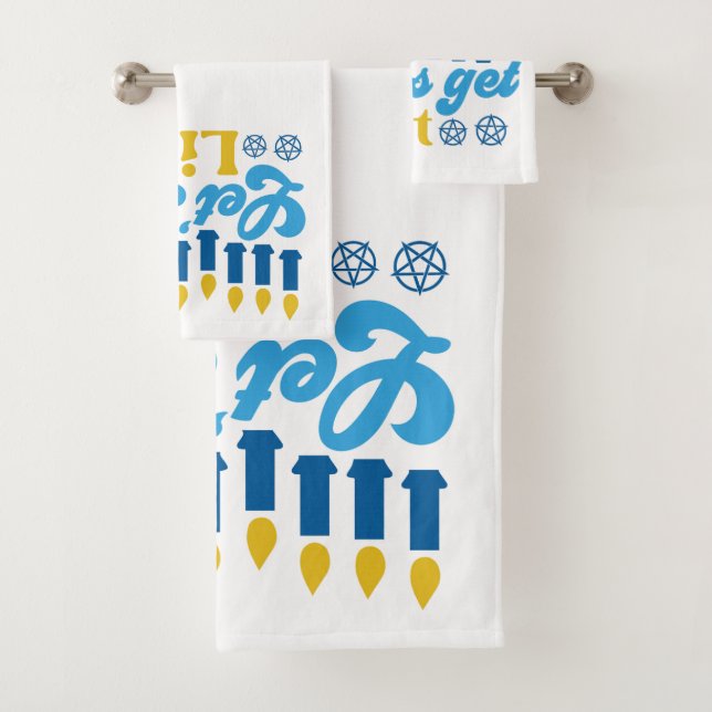 Let's Get Lit! Towel Set (Insitu)