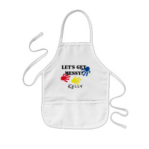 Let's Get Messy! Personalized Kids' Apron