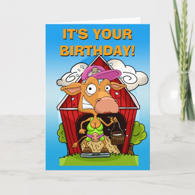 Let's Get Mootivated Card (Front)