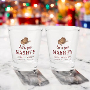  Let's Get Nashty Nashville Bachelorette Weekend Shot Glass