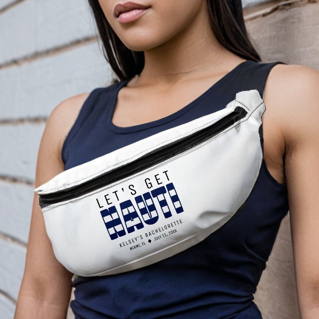 Let's Get Nauti Bachelorette Party Fanny Pack (Creator Uploaded)