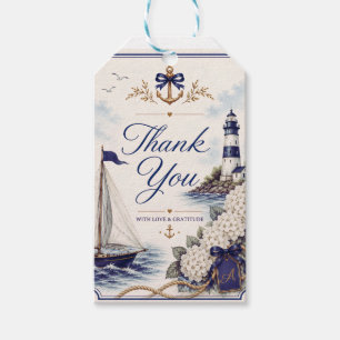 Let's Get Nauti Nautical Favor Gift Tags