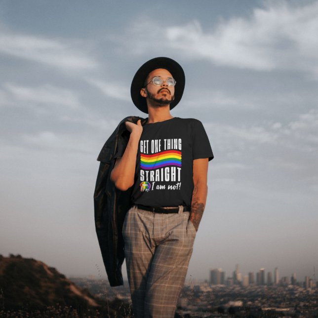 Let's Get One Thing Straight I'm Not LGBTQ T-Shirt (Get One Thing Straight, I'm Not!)