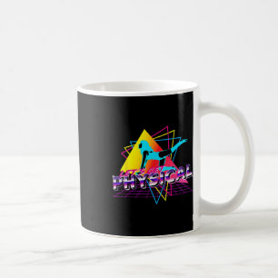 Let's Get Physical Workout Gym Totally Retro 80's Coffee Mug