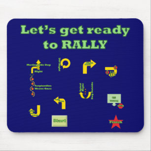 Let's Get Ready To Rally Mouse Pad