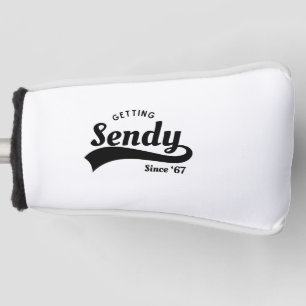 Let's Get Sendy Mason 67 Meme Vintage  Golf Head Cover