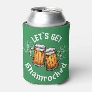 Let's Get Shamrocked St. Patrick's Day Can Cooler