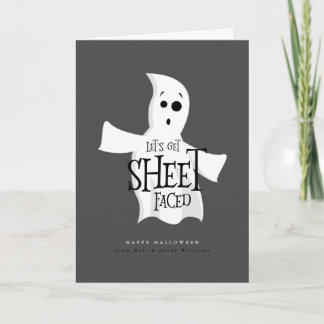 Let's Get Sheet Faced Card