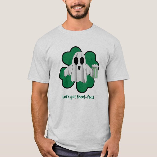 Let's get Sheet-faced T-Shirt (Front)