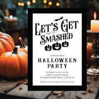 Let's Get Smashed Adult Halloween