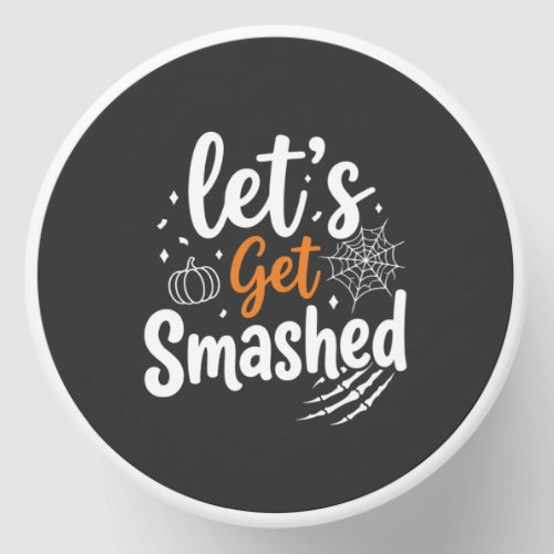 Let's Get Smashed Halloween Party Design Mini Candle Favors