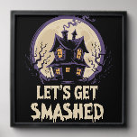 Let&#39;s Get Smashed Halloween Peel And Stick Photo Tile