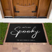 Halloween Doormat Blanket Outdoor Doormats Non Slip Doormat Funny