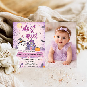 Let's get spooky Halloween Party Invitation