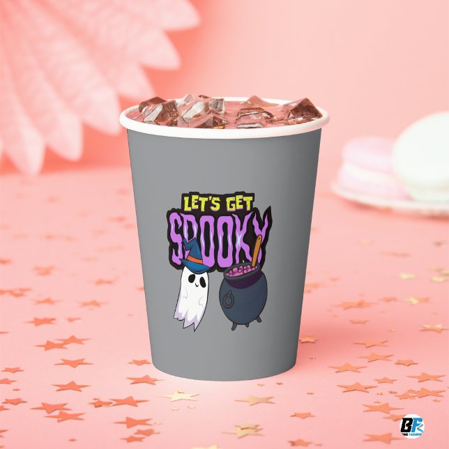 Let's Get Spooky - Halloween Party Paper Cups (Creator Uploaded)