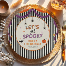 Lets Get Spooky Kids Halloween Birthday Party