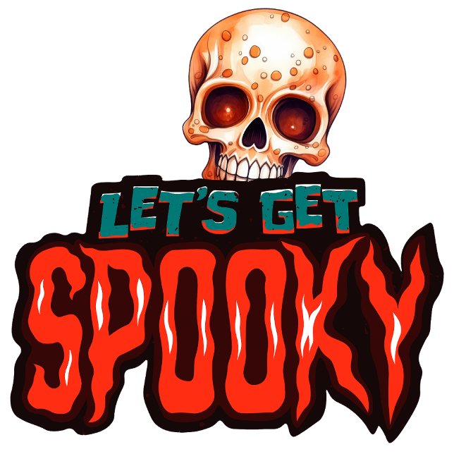  Let's get spooky! Poster (Eerie phantoms linger, seeking restless souls.)