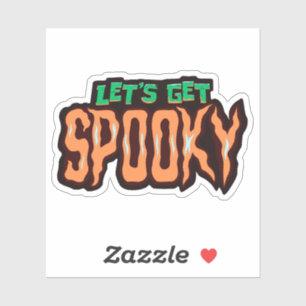 Let's Get Spooky Sticker
