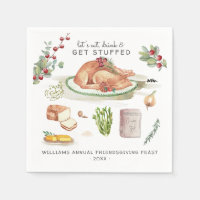 Let's Get Stuffed | Thanksgiving Friendsgiving
